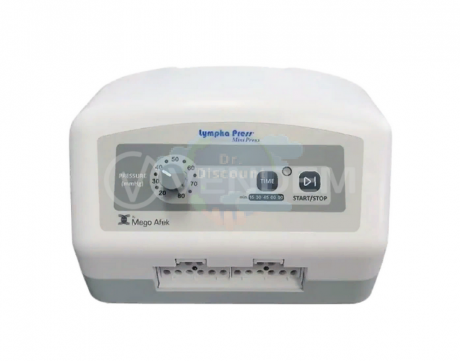 Аппарат для лимфодренажа LYMPHA PRESS MINI NEW (серый/синий корпус)