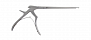 Кусачки ламинэктомический Kerrison, вниз 40 град., без выталкивателя, 3 мм,  ширина раскрытия 10 мм, длина 20 см