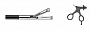 Щипцы BABCOCK захватывающие, 1 подвижная бранша, 5 мм, 330 мм, с рукоятью PEEK без кремальеры