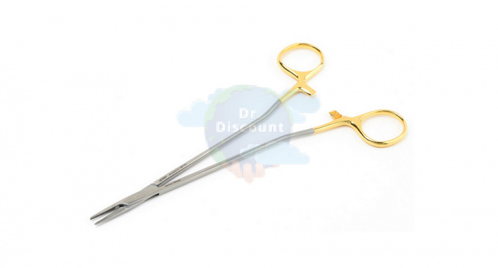 Иглодержатель Hegar-Vascular, с ТС вставками. Длина 20 см